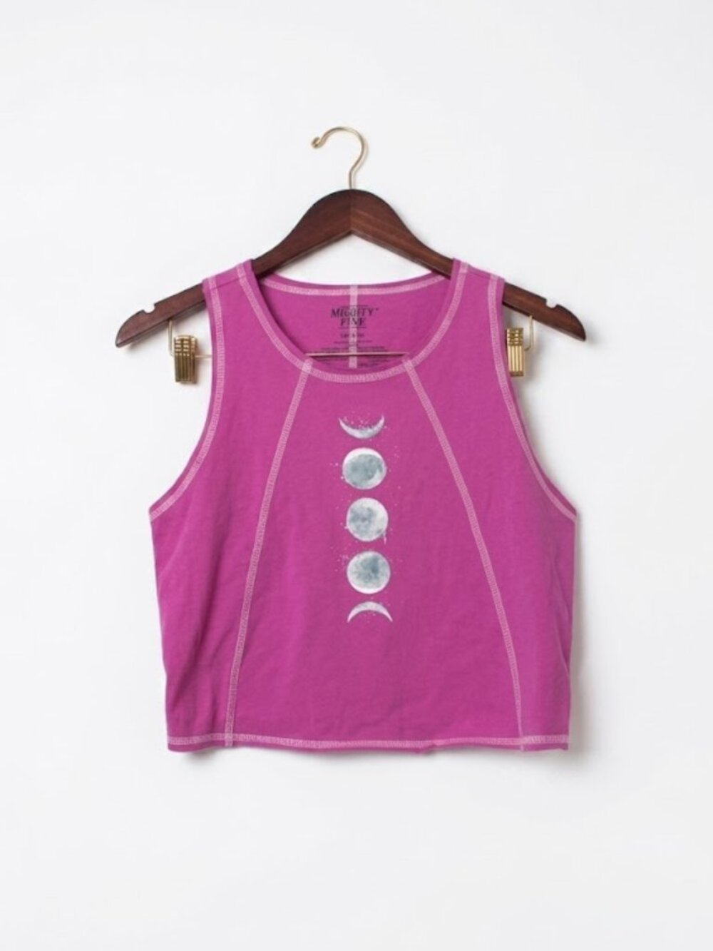 Mighty Fine Pink tank top